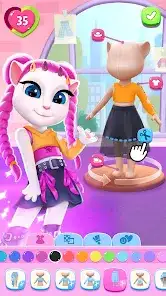 لقطة شاشة من My Talking Angela 2