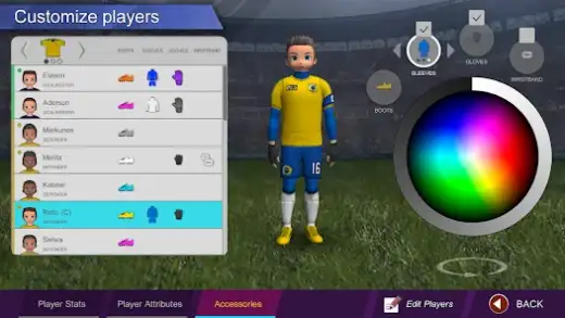 لقطة شاشة من Pro League Soccer