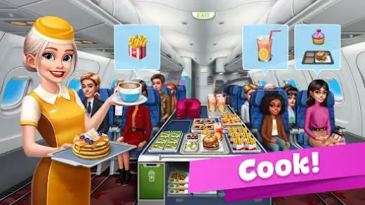 لقطة شاشة من Airplane Chefs – Cooking Game