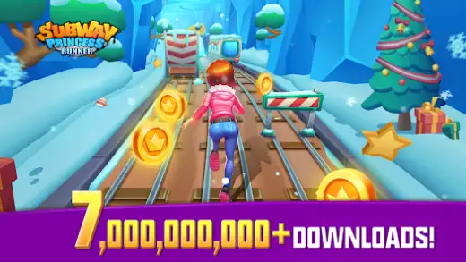 لقطة شاشة من Subway Princess Runner