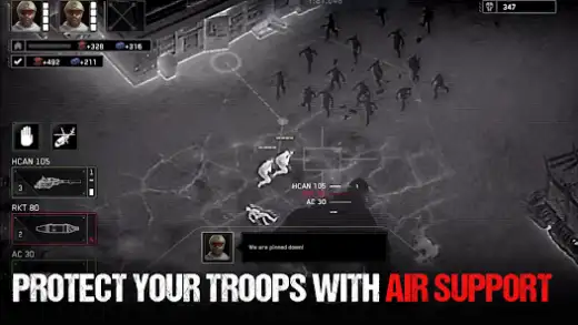 لقطة شاشة من Zombie Gunship Survival