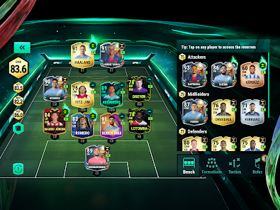 لقطة شاشة من Ultimate Football Manager