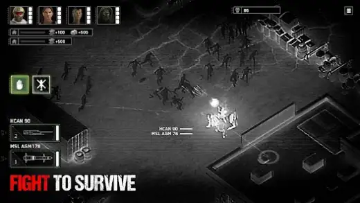 لقطة شاشة من Zombie Gunship Survival
