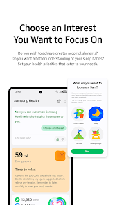لقطة شاشة من Samsung Health