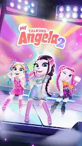 لقطة شاشة من My Talking Angela 2