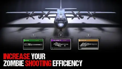 لقطة شاشة من Zombie Gunship Survival