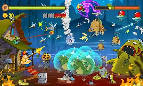 لقطة شاشة من Swamp Attack