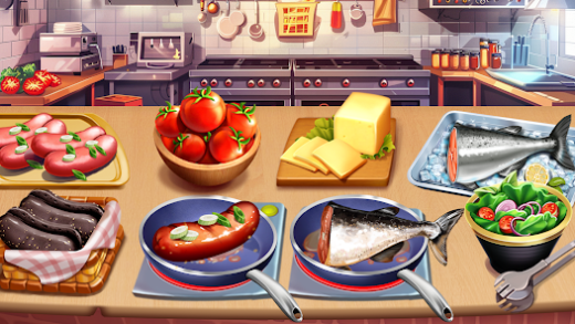 لقطة شاشة من Cooking Big – ألعاب الطبخ