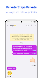 لقطة شاشة من Link Messenger