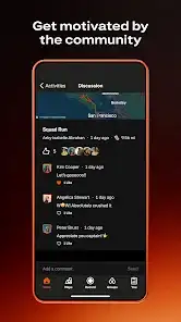 لقطة شاشة من Strava