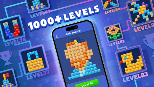 لقطة شاشة من بلوك بلاست – Block Blast!