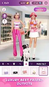 لقطة شاشة من Fashion Dress Up & Makeup Girl