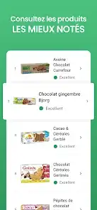 لقطة شاشة من Yuka – Scan de produits