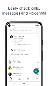 لقطة شاشة من Google Voice