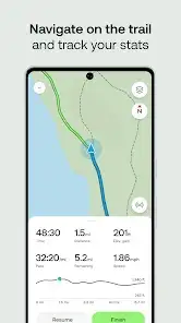 لقطة شاشة من AllTrails