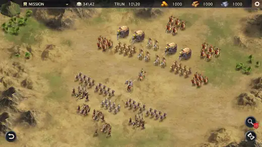 لقطة شاشة من Grand War