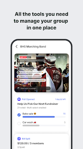 لقطة شاشة من BAND – App for all groups