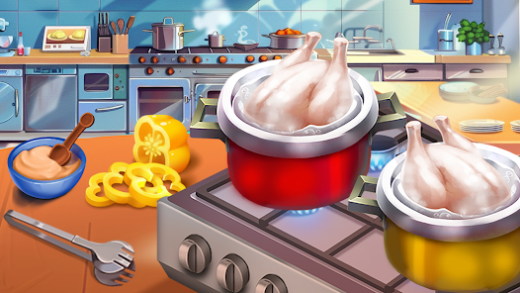 لقطة شاشة من Cooking Big – ألعاب الطبخ