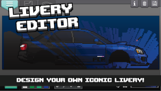 لقطة شاشة من Pixel Car Racer