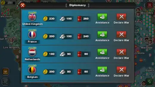 لقطة شاشة من World Conqueror 3-WW2 Strategy