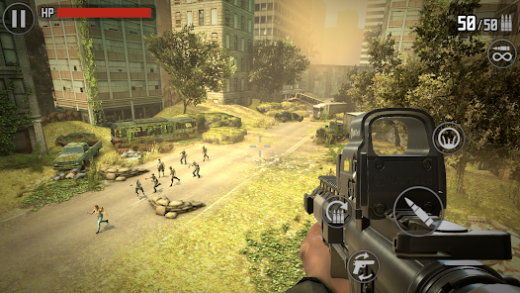 لقطة شاشة من Zombie Sniper War 3 – Fire FPS
