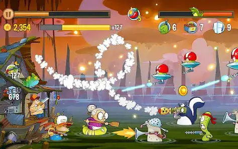 لقطة شاشة من Swamp Attack