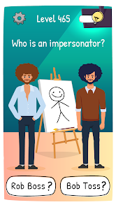 لقطة شاشة من Who is?لعبة ألغاز وأحاجي ذهنية