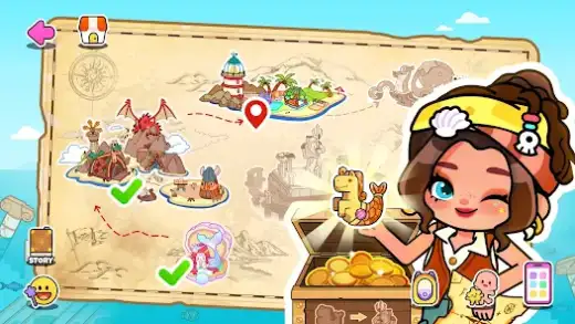 لقطة شاشة من Aha World