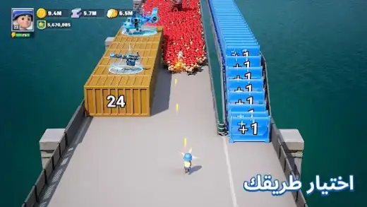 لقطة شاشة من الحرب الأخيرة – Last War