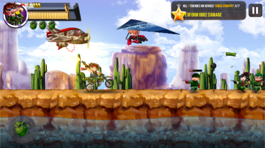 لقطة شاشة من Ramboat 2 Action Offline Game