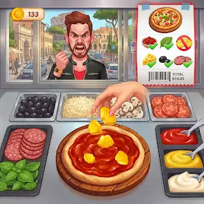 لقطة شاشة من Kitchen Craze – العاب طبخ