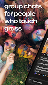 لقطة شاشة من GroupMe