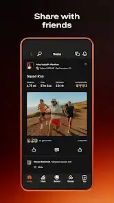 لقطة شاشة من Strava