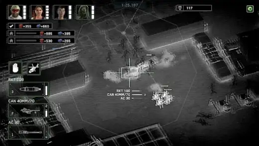 لقطة شاشة من Zombie Gunship Survival