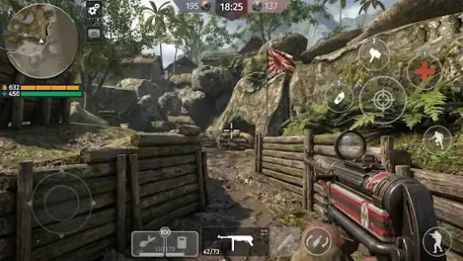 لقطة شاشة من World War 2－FPS Shooting Games