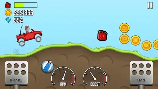 لقطة شاشة من Hill Climb Racing