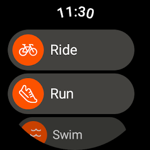 لقطة شاشة من Strava