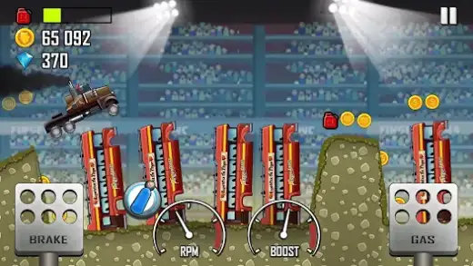 لقطة شاشة من Hill Climb Racing