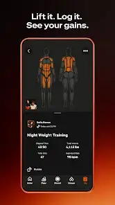 لقطة شاشة من Strava