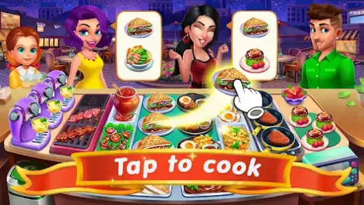 لقطة شاشة من Cooking Marina – cooking games