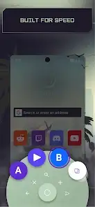 لقطة شاشة من Opera GX