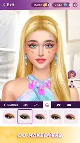 لقطة شاشة من Fashion Dress Up & Makeup Girl