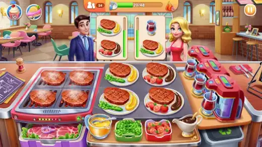 لقطة شاشة من My Cooking – العاب طبخ مجنون