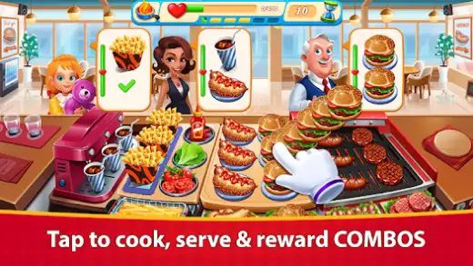 لقطة شاشة من Cooking Marina – cooking games