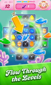 لقطة شاشة من Candy Crush Saga