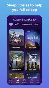لقطة شاشة من Calm – Sleep, Meditate, Relax