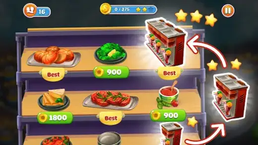 لقطة شاشة من Cook It – العاب طبخ