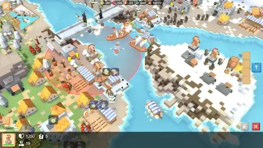 لقطة شاشة من RTS Siege Up! – Medieval War