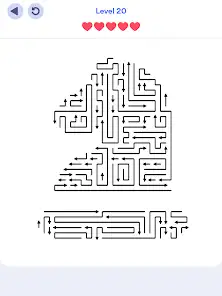 لقطة شاشة من Arrows – Puzzle Escape