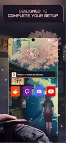 لقطة شاشة من Opera GX